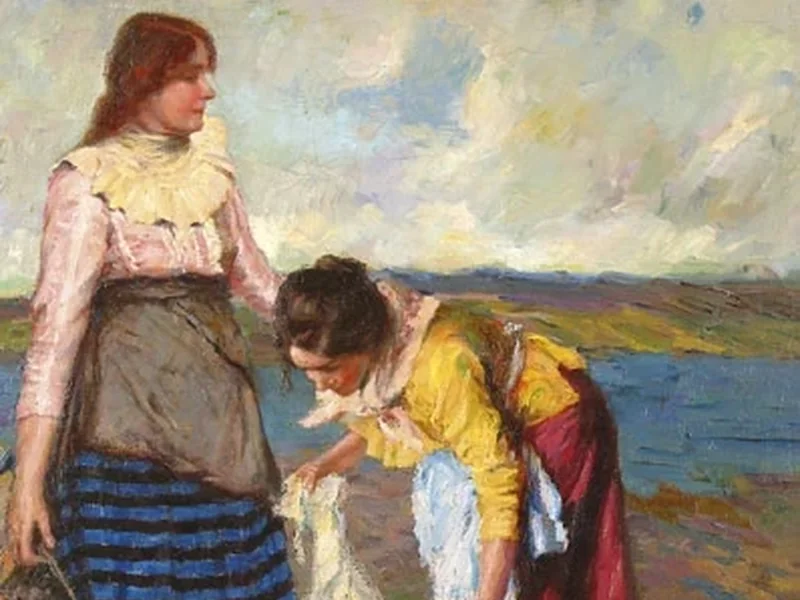 1882-Ernő Béli Vörös - Donne britanniche